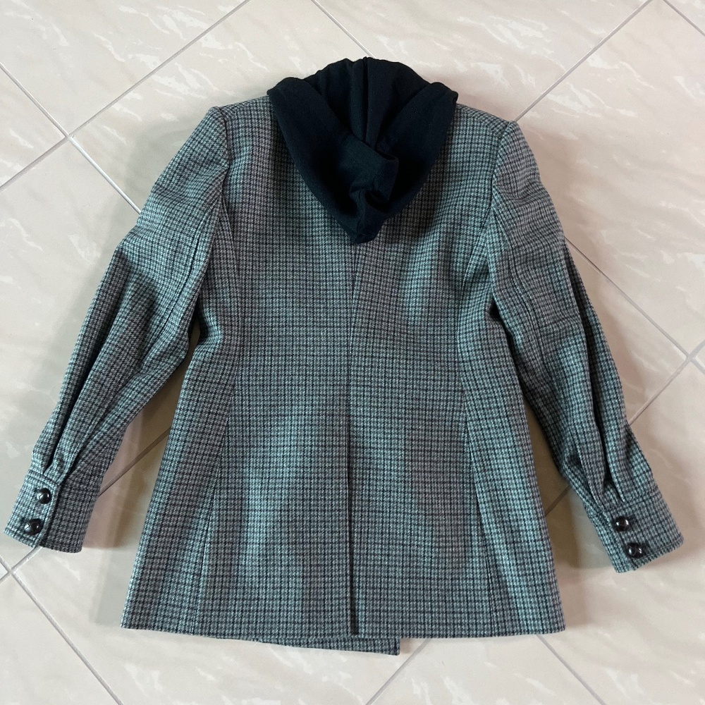 2811 Veronica Beard Pyle Dickey Jacket, Cashmere Hoodie & Hoodie Dickey size 2 - Picture 3 of 16